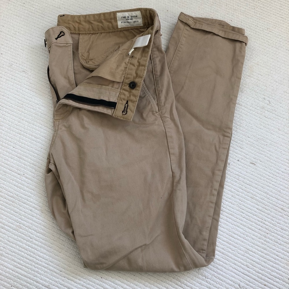 Rag & Bone Beige Fit to Classic Chino